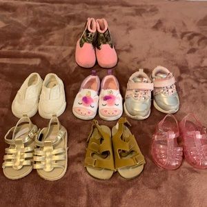 Bundle Baby Girls Size 3 shoes